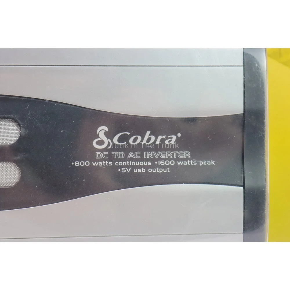 Cobra CPI 880 DC to AC Power Inverter 800 Watts – 1600 Watts Peak 5V USB output